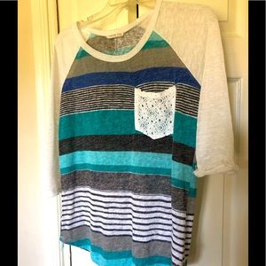 Patterned Blouse Tunic